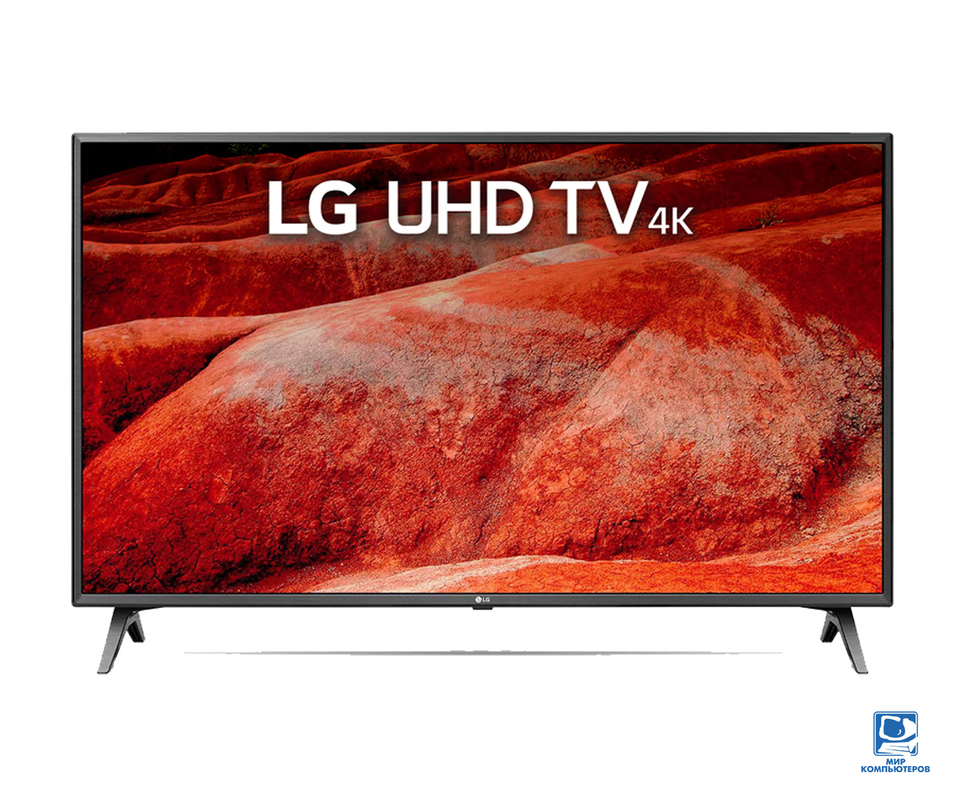 Телевизор 43" LG (IPS/3840x2160/Smart TV/DVB-C, DVB-T2, DVB-S2/2x10W) 43UM7500 Black